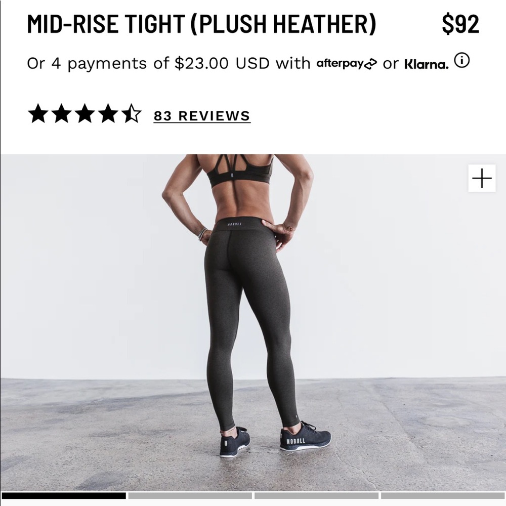 NoBull project mid rise legging